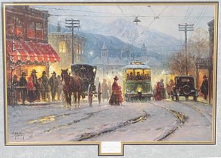 G. Harvey "Pikes Peak Trolley" Limited Print