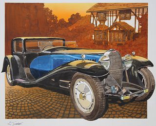Dick Simms (B. 1932) Bugatti Royale, Type 41