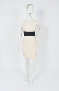 Bill Blass Wool-Crepe Cocktail Dress
