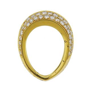 Io Si 18k Gold 1.24ctw Diamond Ring