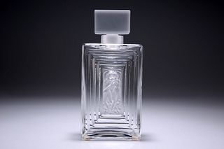LALIQUE
 "NO. 2 DUNCAN"
 A POLISHED AND FROSTED G
