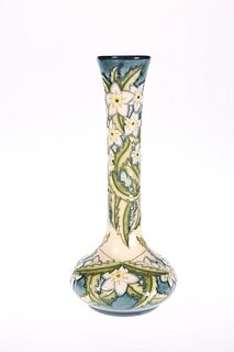 A MOORCROFT POTTERY LIMITED EDITION VASE
 With el