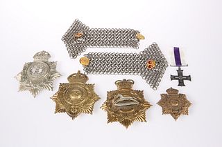 A PAIR OF OFFICER'S SHOULDER CHAINS OF THE ROYAL 
