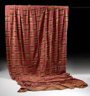 African Ashanti Kente Cloth - ca. 1950