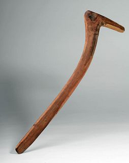 1920s Australian Aboriginal Wooden Throwing Stick