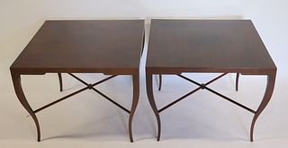 Midcentury Parzinger Style Side Tables.