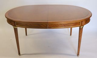 Louis Phillippe Style Table With Gilt Metal Trim