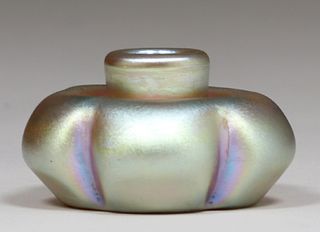 Tiffany Studios Favrile Glass Vase c1910s