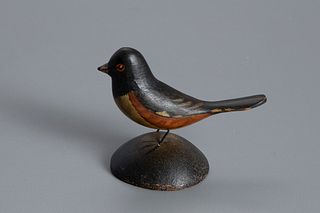 Miniature Towhee, A. Elmer Crowell (1862-1952)