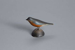 Miniature Bluebird, A. Elmer Crowell (1862-1952)