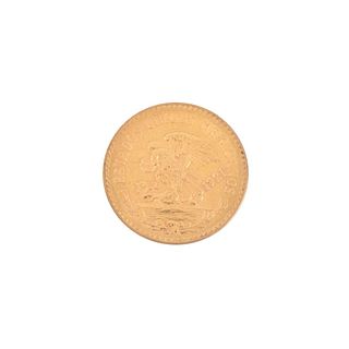 1921 Mexican 20 Pesos Gold Coin