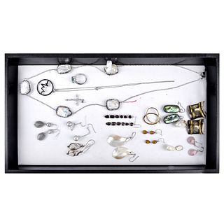 Collection of Silver and Gemstone Jewelry
