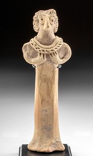 Exhibited Syro-Hittite Terracotta Idol