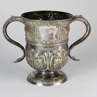 Silver Plated Hunting Trophy Cup, 19th Century