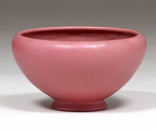 Rookwood Matte Pink Bowl 1923