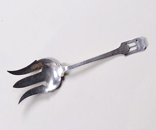 Shreve & Co Sterling Silver Serving Fork c1909