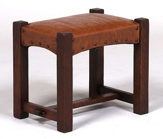 Stickley Brothers Footstool c1910