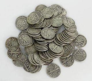 Liberty Half Dollars Includes 40-1945, 20-1941, 20-1943