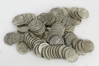 Liberty Half Dollars Includes 40-1942, 20-1944, 20-1951