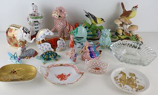 Large Grouping of Assorted Signed Porcelains.