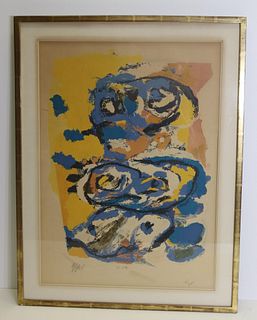 Karel Appel Pencil Signed and Numbered Print