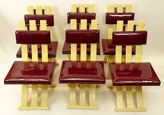 Set of Six (6) Harvey Probber Dining Chairs