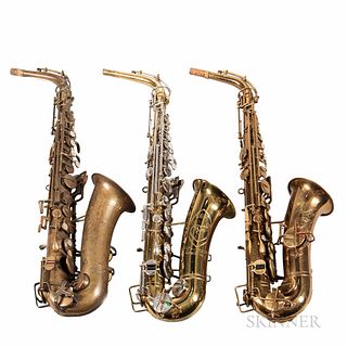 Three Alto Saxophones, Buescher