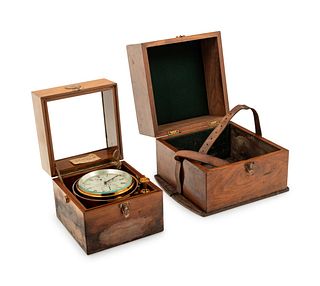 An English Mahogany Cased Three-Day Ship's Chronometer