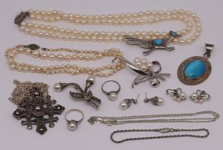 JEWELRY. Assorted Sterling Jewelry Inc. Mikimoto.