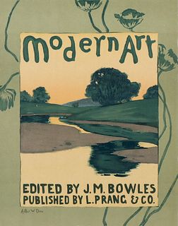 Arthur Wesley Dow Modern Art Magazine Color Poster 1897