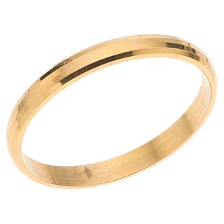 Bracelet in 18k yellow gold. Weight: 18.5 g. Diameter: 2.4" (6.2 cm)