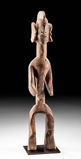 20th C. Nigerian Mumuye Wood Standing Figure