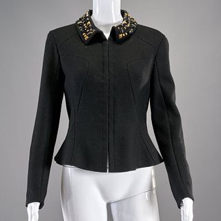 Vintage ladies Louis Vuitton embellished blazer