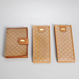 Group of Celine leather accessories