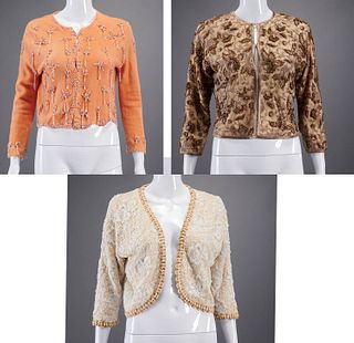 Group Cynthia Rose embellished cashmere sweaters