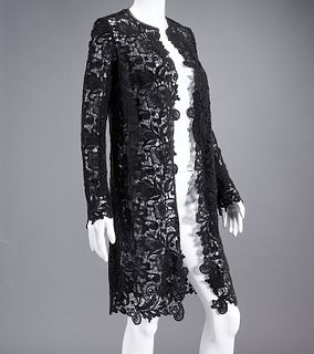 Ralph Lauren black label lace coat
