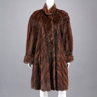 Ben Thylan brown mink 3/4 coat