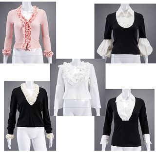 Group of Anne Fontaine ladies tops