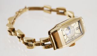 OMEGA 14k Gold Art Deco Ladies Watch