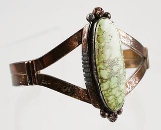 NAVAJO Native American Turquoise Bracelet