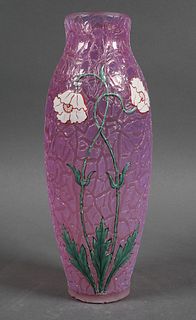LOETZ KRALIK Art Nouveau Glass Vase