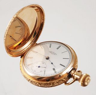 14k Gold Elgin Ladies Pocket Watch
