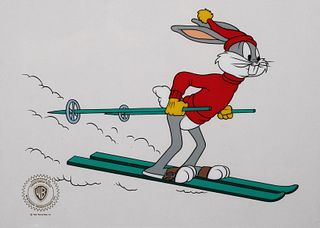 Bugs Bunny Sericel, Skiing