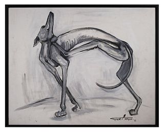 Greyhound, O/C, Illegible, 1971