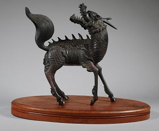 Chinese Dragon Longma Qilin Censer