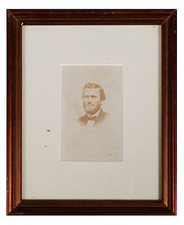 ULYSSES S. GRANT, CDV Photograph, Framed