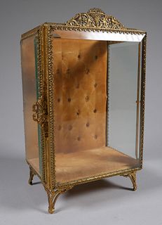 Antique French Upright Jewelry Casket