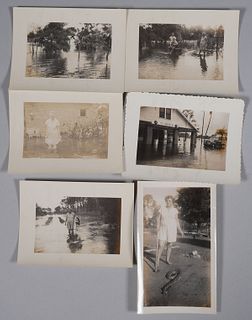 Group of RUSKIN, FL Flood Photographs, 