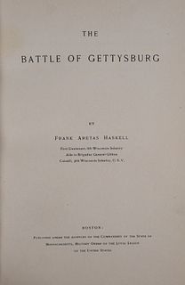 BOOK: Battle of Gettysburg, Leather, 1908