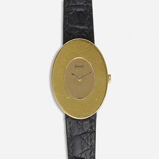 Piaget, Oval gold wristwatch